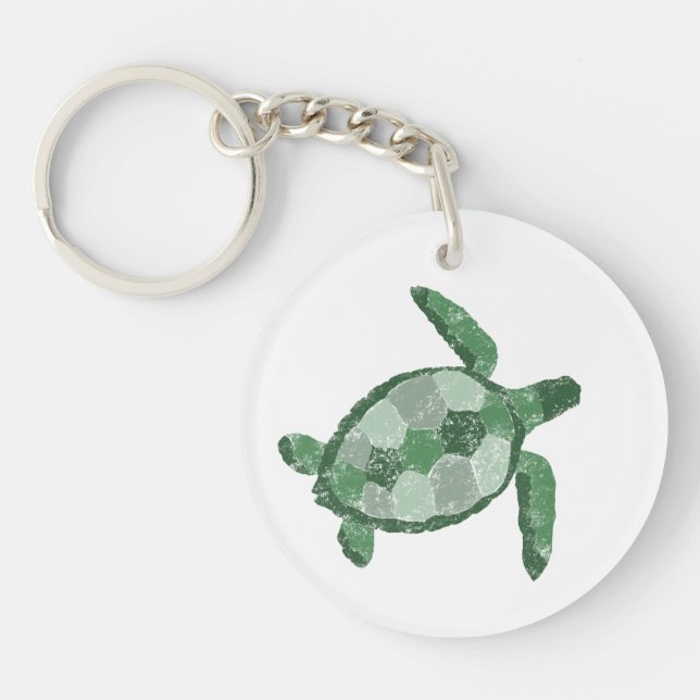 Sea Turtle Key Chain (Front)