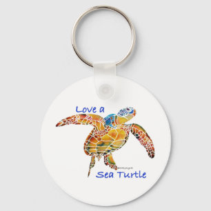 Sea Turtle Keychain