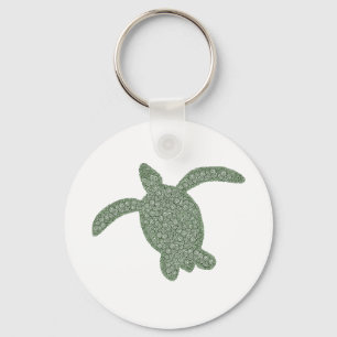 sea turtle keychain