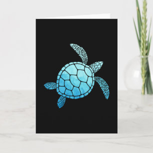 Sea Turtle Lover Animal Turtles Sealife Gift Idea Card