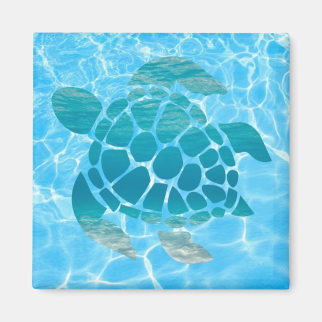 Sea Turtle  Magnet (Front)