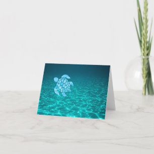 Sea Turtle Magnet Card
