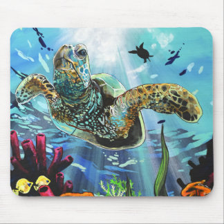 Sea Turtle Mouse Pad
