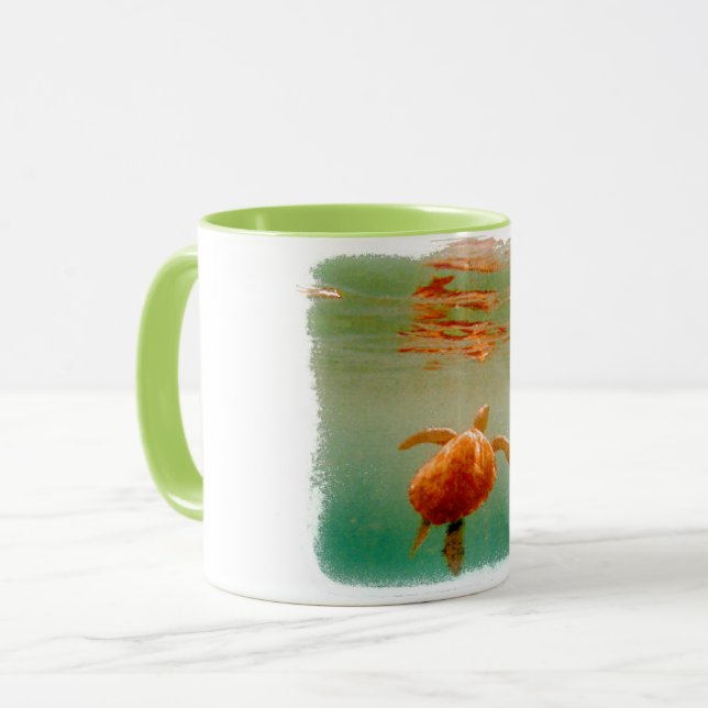 Sea Turtle Mug (Front Left)