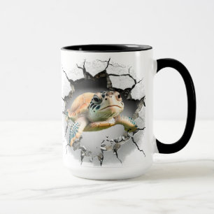 sea turtle mug