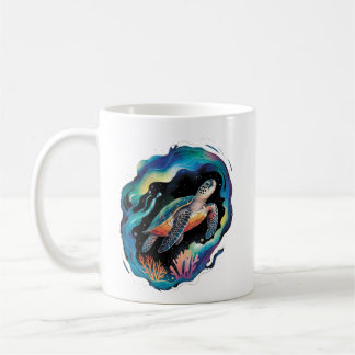 Sea Turtle Ocean Animal Lovers Graphic Coffee Mug