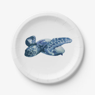 Sea turtle Ocean Mug Paper Plate