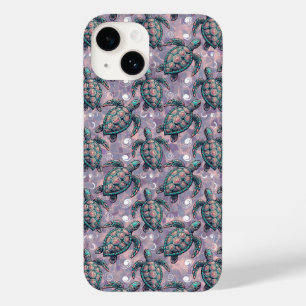 Sea Turtle Ocean Pattern Case-Mate iPhone 14 Case