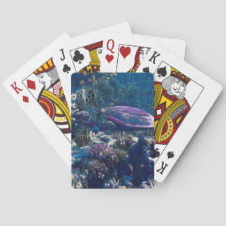 Sea Turtle Ocean Playing Cards