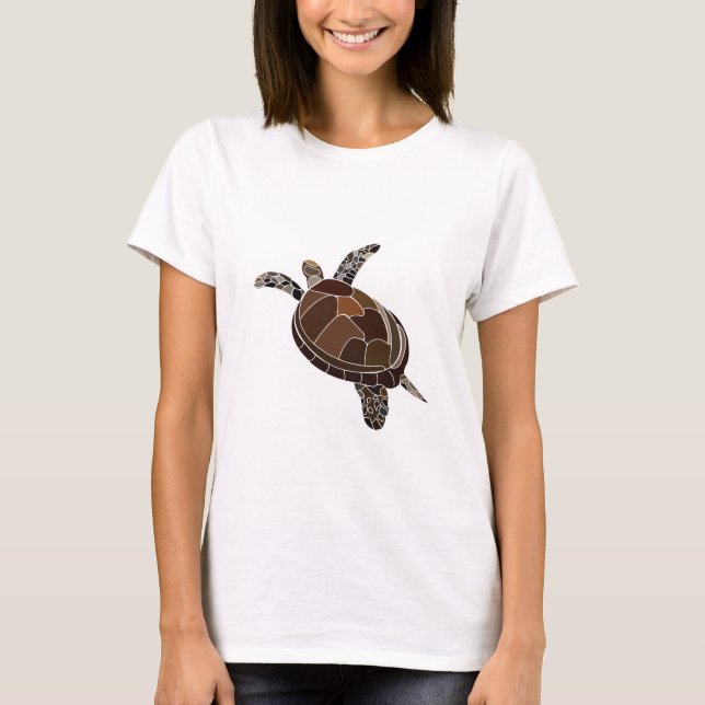 Sea Turtle Ocean Sea Turtle T-Shirt (Front)