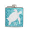 Sea Turtle on Aqua Sea Glass Monogram
