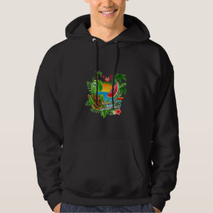 Sea Turtle On Tropical Background Nassau Bahamas V Hoodie