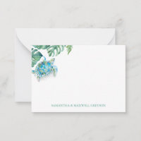 Sea Turtle Personalized Watercolor