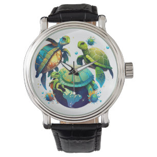 Sea Turtle Planet World Environment Earth Day Watch