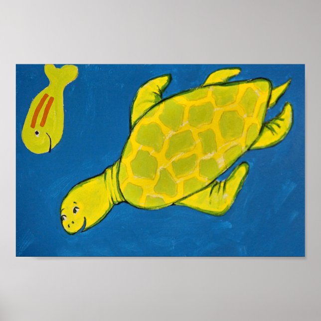 Sea Turtle Poster (Front)