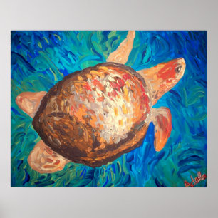 "Sea Turtle" Poster