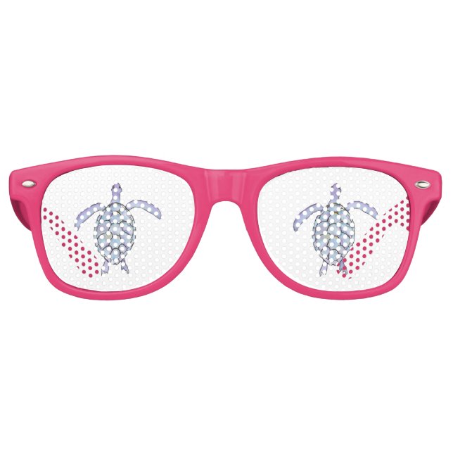 Sea Turtle Retro Sunglasses (Front)