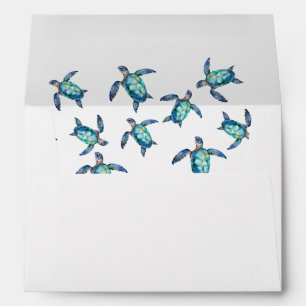 Sea Turtle Return Addressed Envelope