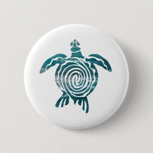 Sea Turtle Save The Turtle 2 Inch Round Button