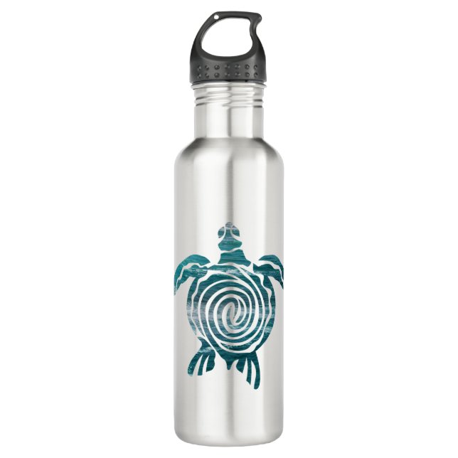 Sea Turtle Save The Turtle 710 Ml Water Bottle (Front)