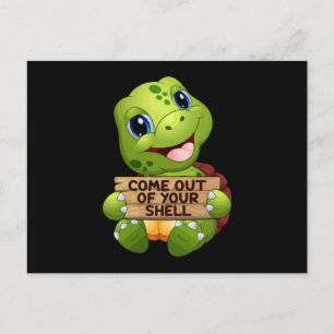 Sea Turtle Sealife Turtles Ocean Animal Gift Idea Postcard