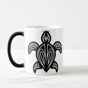 Sea turtle silhouette Magic Mug