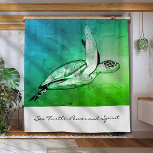 Sea Turtle Spirit Animal Original Art