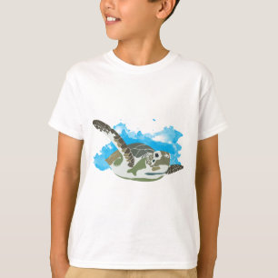 Sea Turtle Swimming  T-Shirt