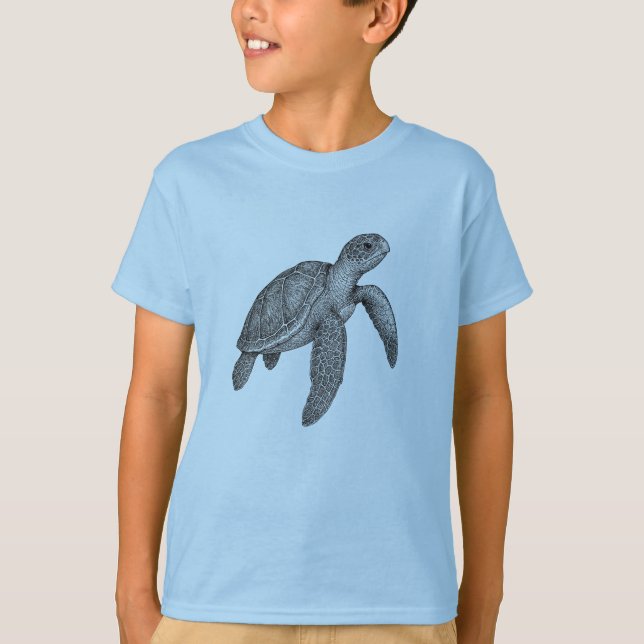 Sea Turtle  T-Shirt (Front)