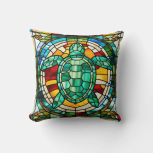 Sea Turtle Throw Pillow