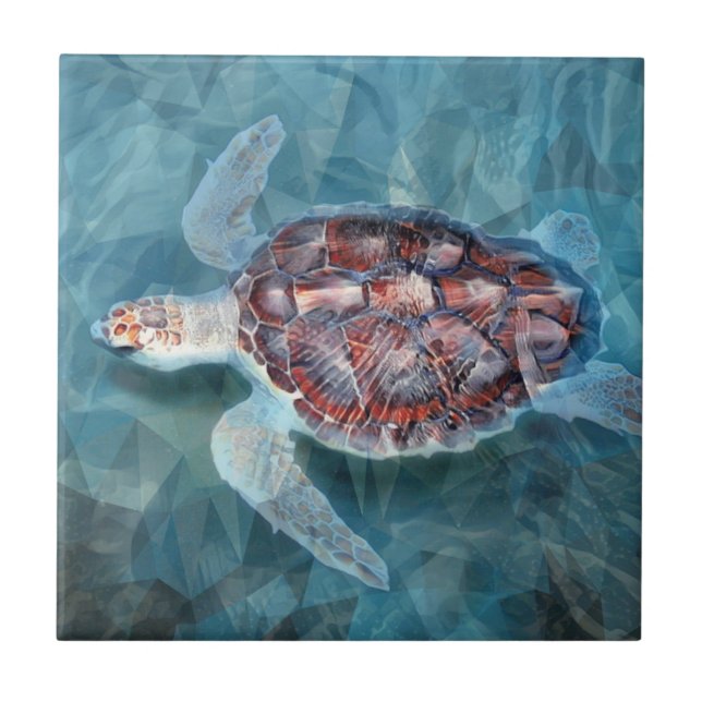 Sea Turtle Tile (Front)