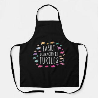 Sea Turtle Tortoise Easily         Apron