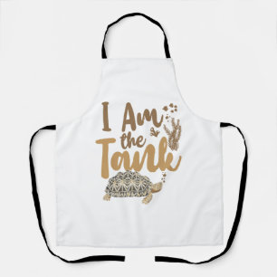 Sea Turtle Tortoise I Am The Tank Apron