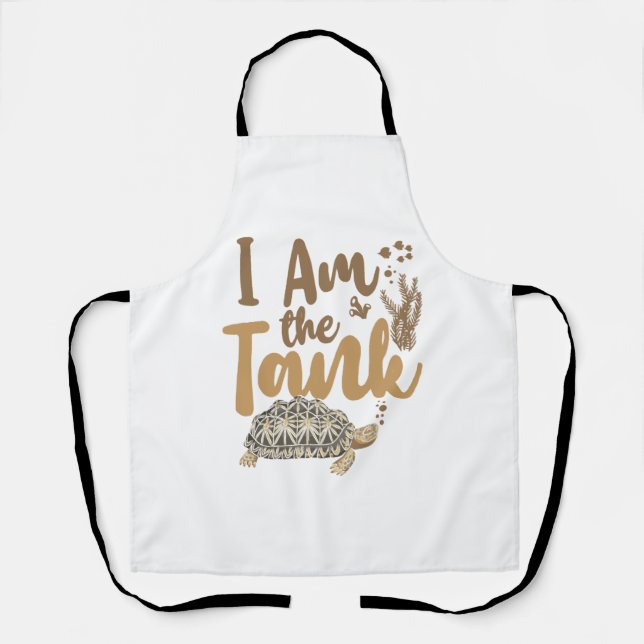 Sea Turtle Tortoise I Am The Tank Apron (Front)
