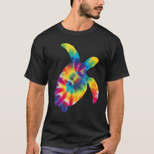 Sea Turtle Tortoise Tie Dye T-Shirt