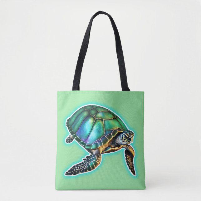 Sea Turtle  Tote Bag (Front)