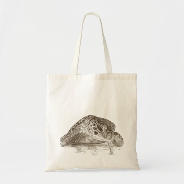 Sea Turtle Tote Bag (Front)