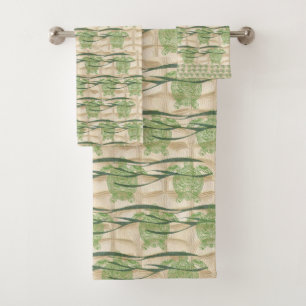 Sea Turtle Towel Set 