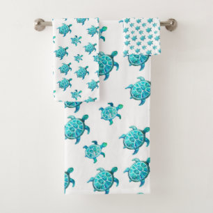 Sea Turtle Towel Set