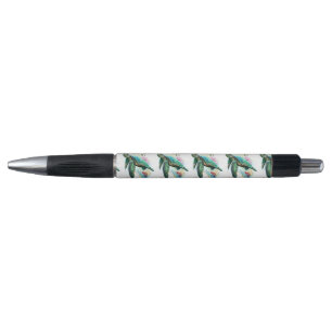 Sea turtle underwater watercolor Style Pen