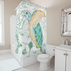 Sea Turtle Vintage Green
