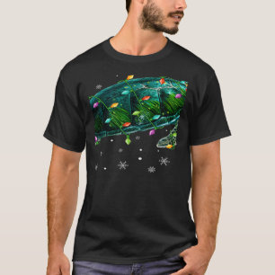 Sea Turtle  Xmas Lighting Sea Turtle Christmas T-Shirt