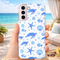 Sea Turtles and Shells - Ocean-Inspired Design