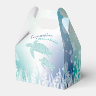 Sea Turtles Baby Shower Under the Sea Favor Box