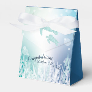 Sea Turtles Baby Shower Under the Sea Favor Box