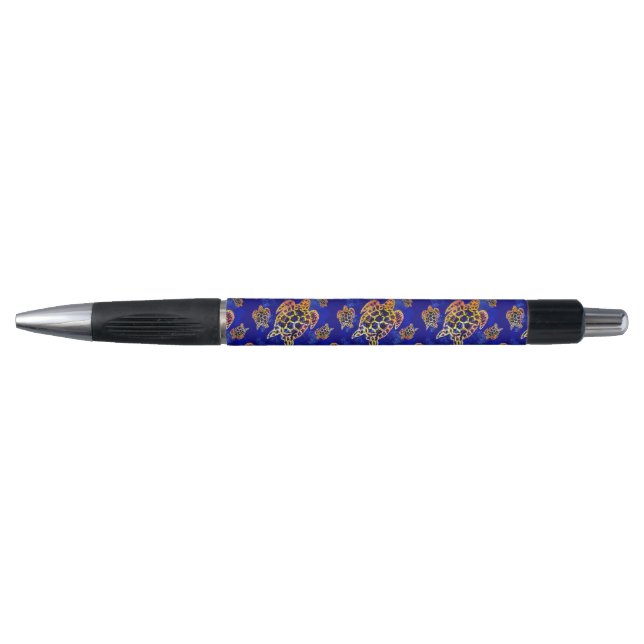 Sea Turtles Batik African Art Pen (Front)