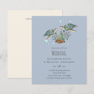 Sea Turtles Beach Wedding