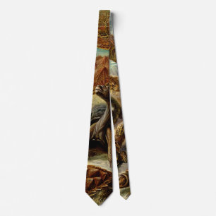 Sea Turtles by Ernst Haeckel Tie