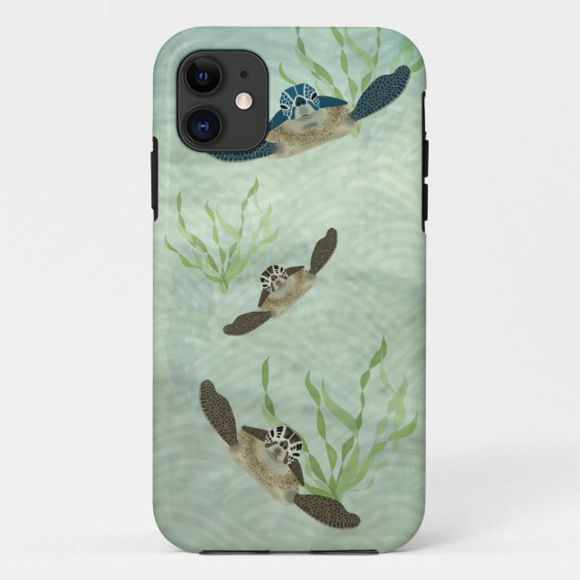 Sea Turtles Case-Mate iPhone Case (Back)