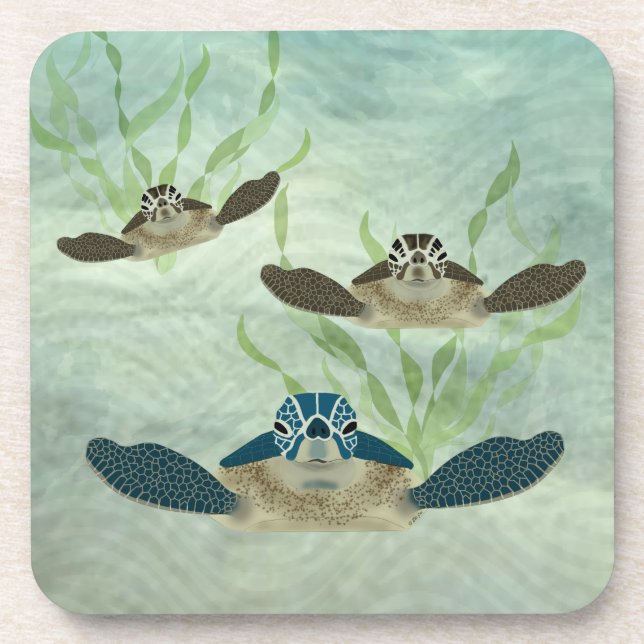 Sea Turtles Coaster (Front)